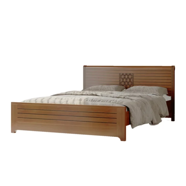 SIDON WOODEN DOUBLE BED