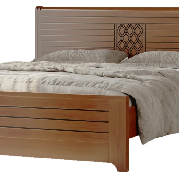 SIDON WOODEN DOUBLE BED