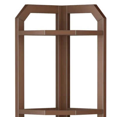 WOODEN CORNER SHELF