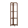 WOODEN CORNER SHELF