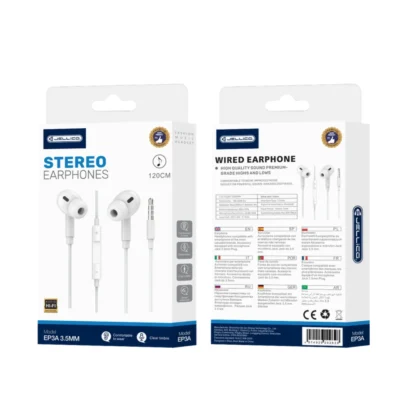 JELLICO EP3 WIRED EARPHONES MICROPHONE
