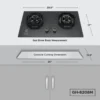 GAS STOVE GH-8208M